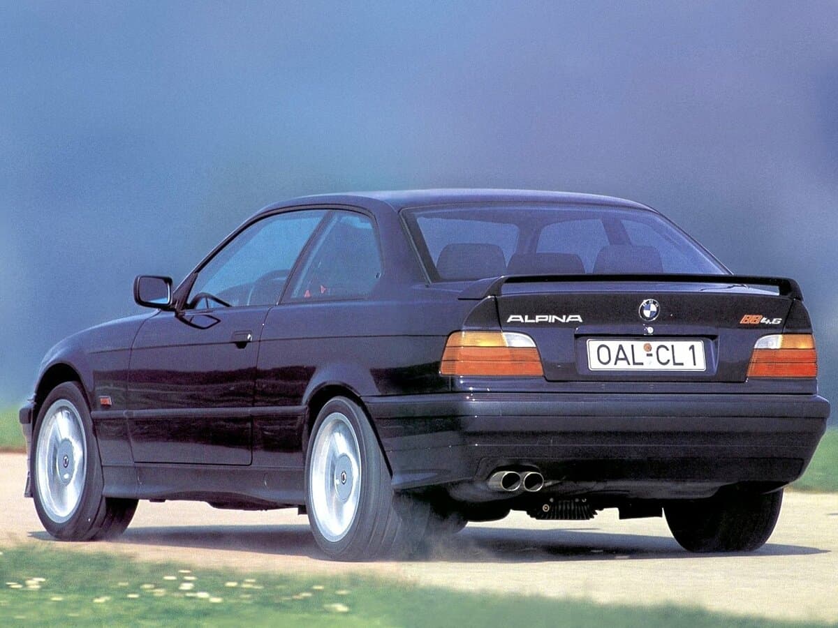 Alpina B8 E36 — 3/4 arxadan