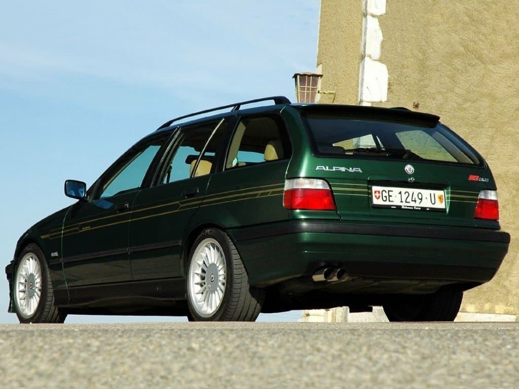 Alpina B8 E36 — 3/4 arxadan