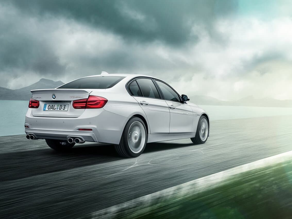 Alpina D3 F30 Restayling — 3/4 arxadan