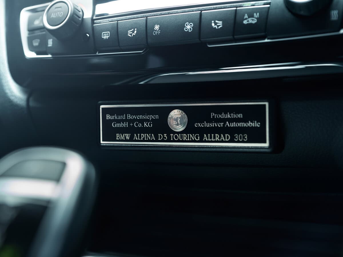 Alpina D3 F30 Restayling — Salon, öndən