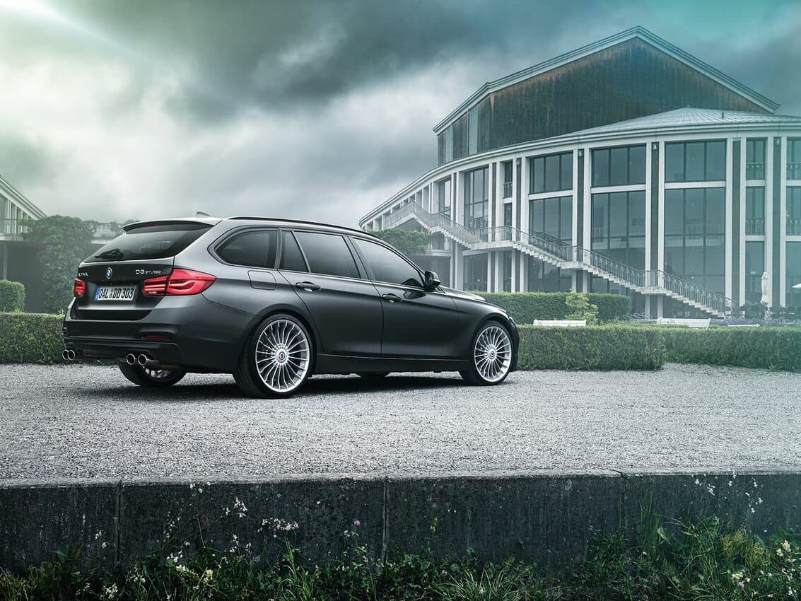Alpina D3 F30 Restayling — 3/4 arxadan