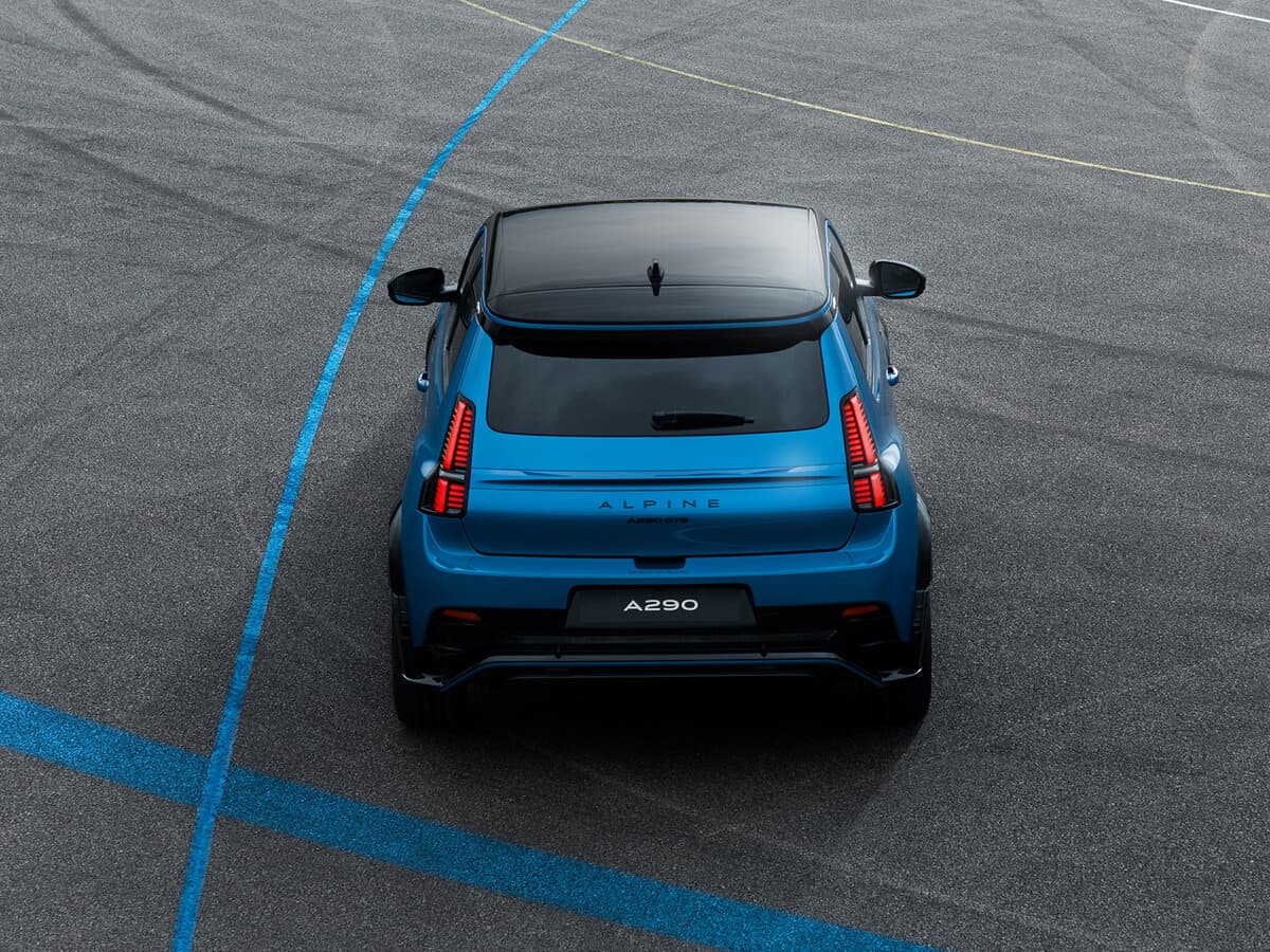 Alpine A290 2024 – indiyədək — Arxadan