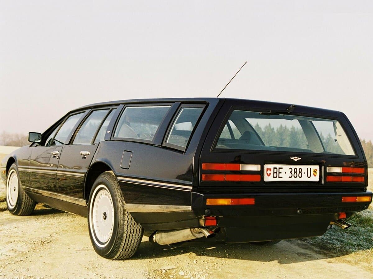 Aston Martin Lagonda 1976 – 1997 — 3/4 arxadan