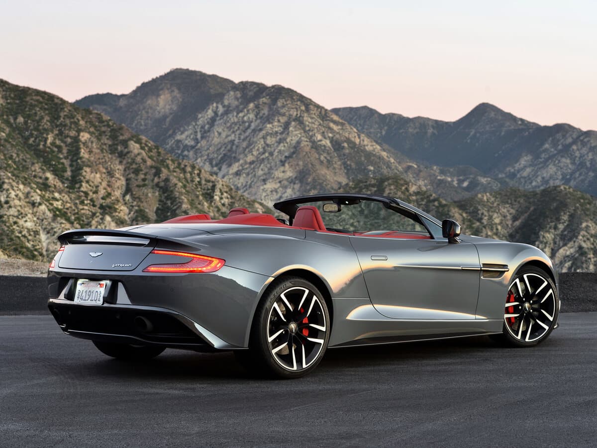 Aston Martin Vanquish II — 3/4 arxadan