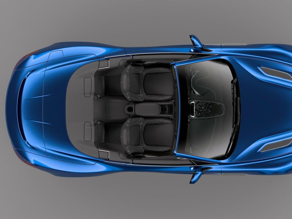 Aston Martin Vanquish II — Salon, öndən