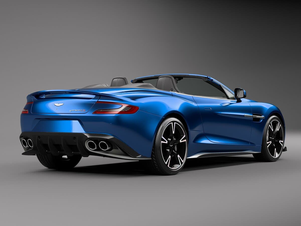 Aston Martin Vanquish II — 3/4 arxadan