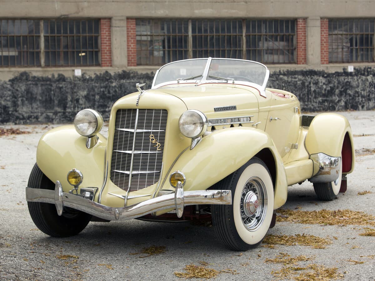 Auburn Speedster 1935 – 1937 — Öndən