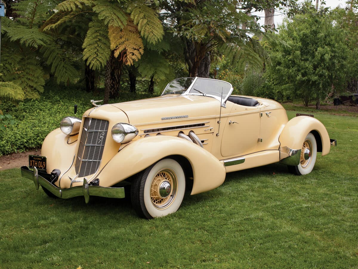 Auburn Speedster 1935 – 1937 — Əsas şəkil