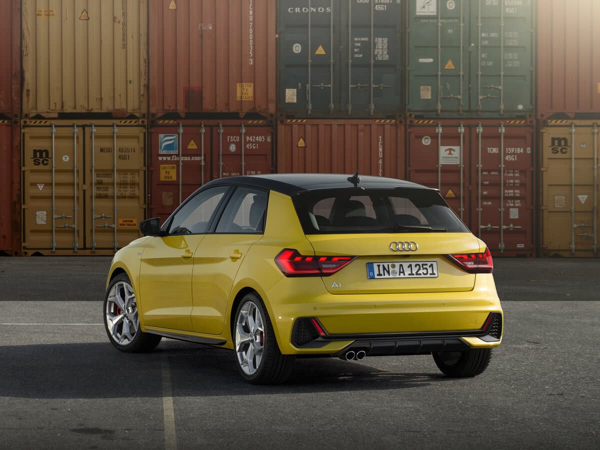 Audi A1 II (GB) — 3/4 arxadan