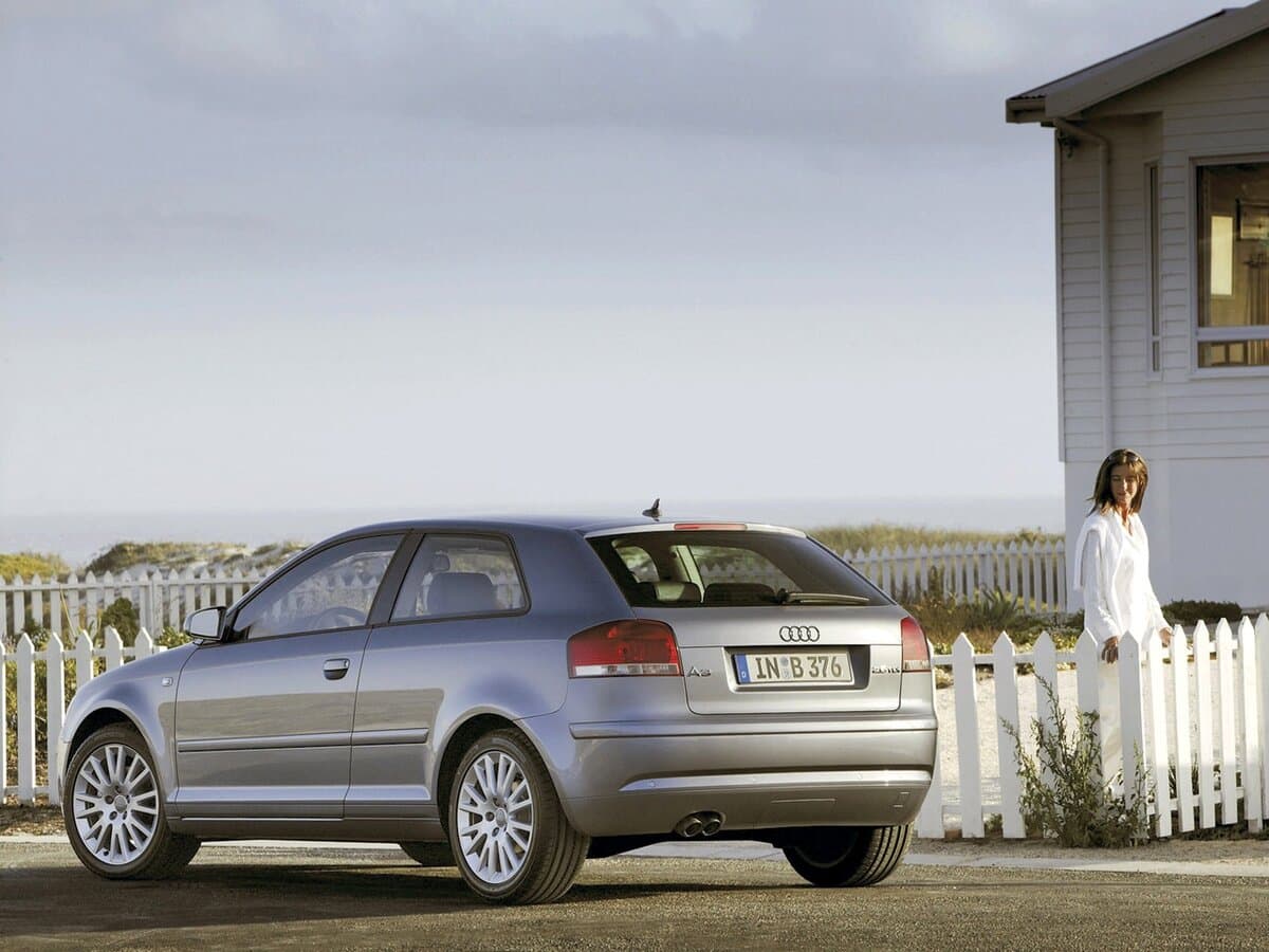 Audi A3 II (8P) Restayling 1 — 3/4 arxadan
