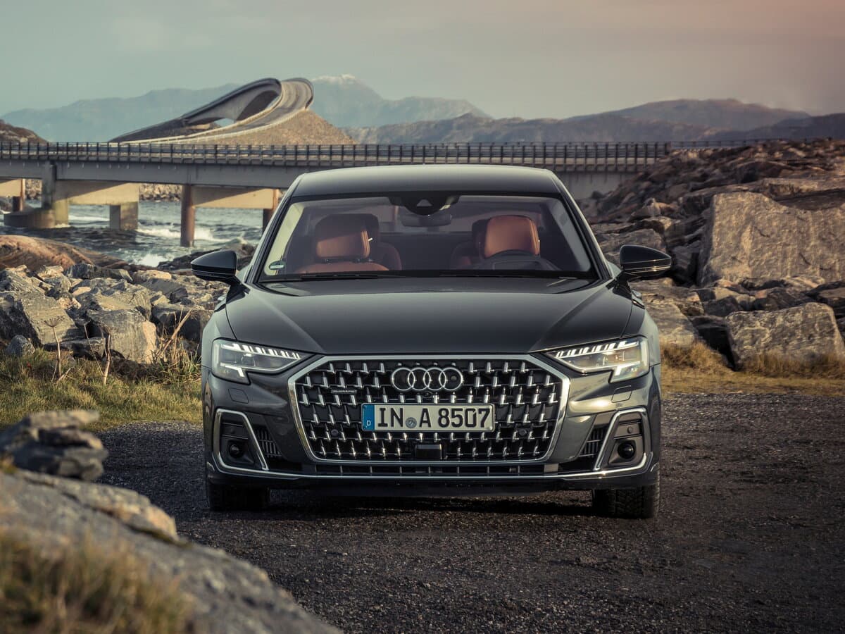 Audi A8 IV (D5) Restayling — Öndən