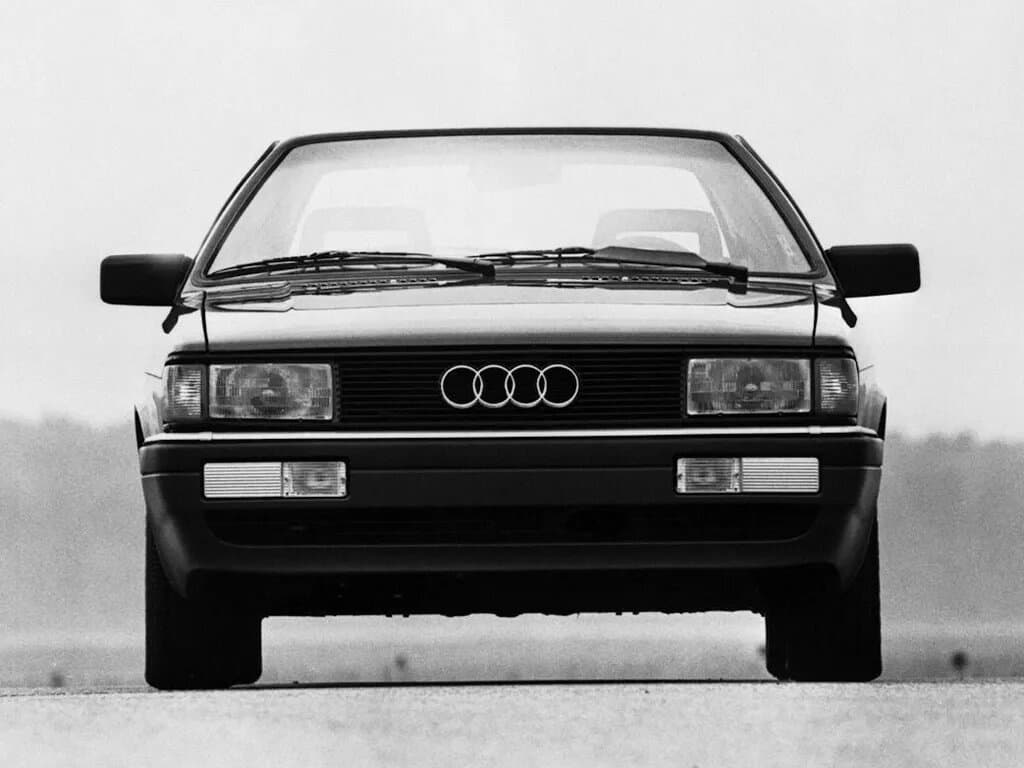 Audi Coupe I (B2) Restayling — Öndən
