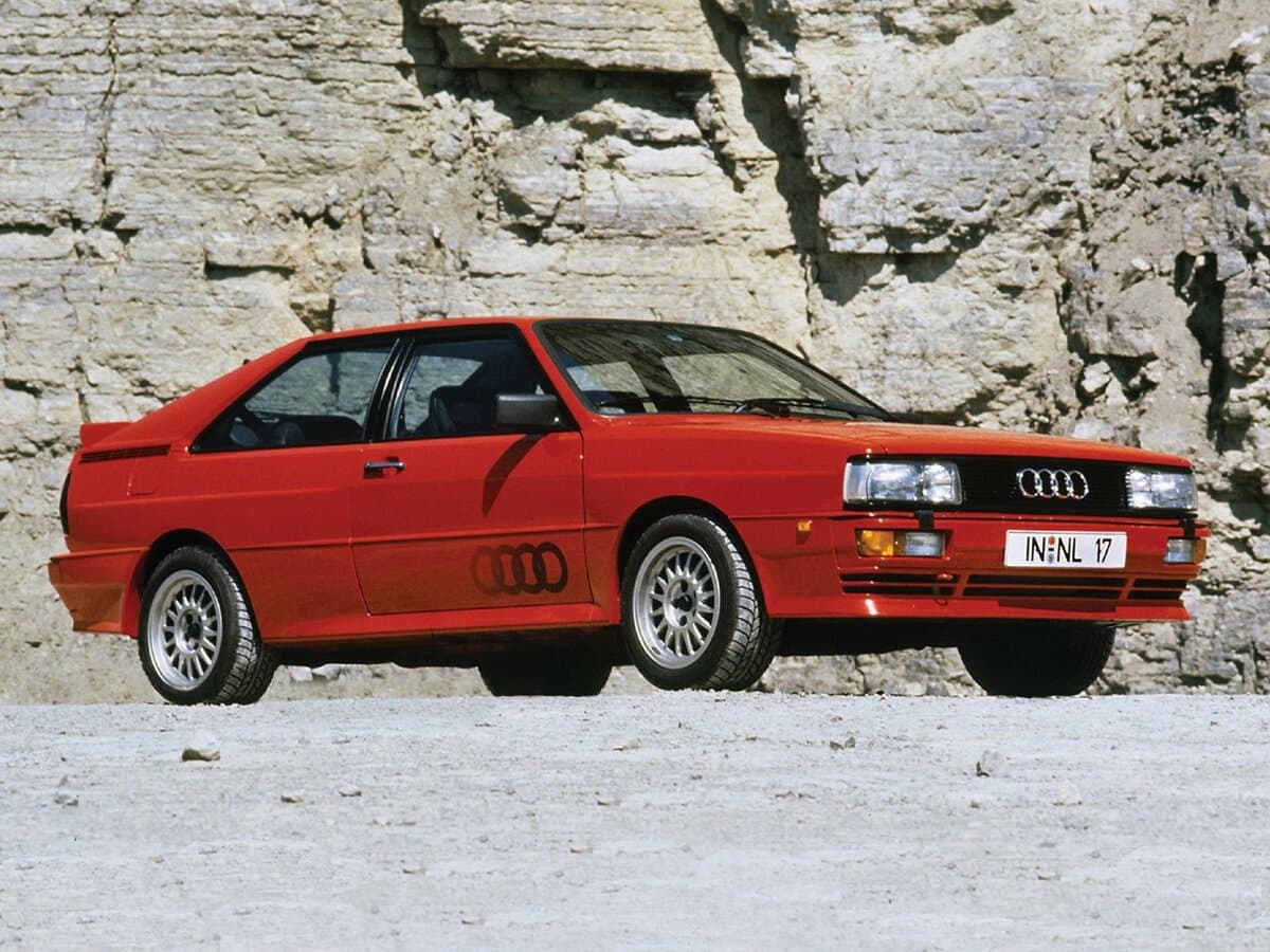 Audi Quattro I Restayling — Əsas şəkil