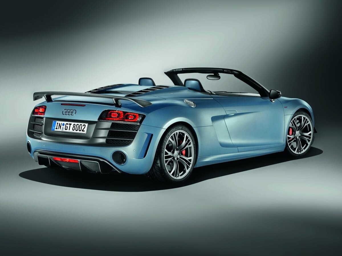 Audi R8 I (Typ 42) — 3/4 arxadan