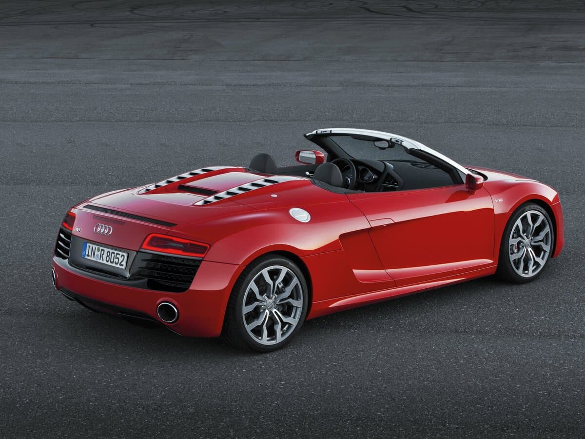 Audi R8 I (Typ 42) Restayling — 3/4 arxadan