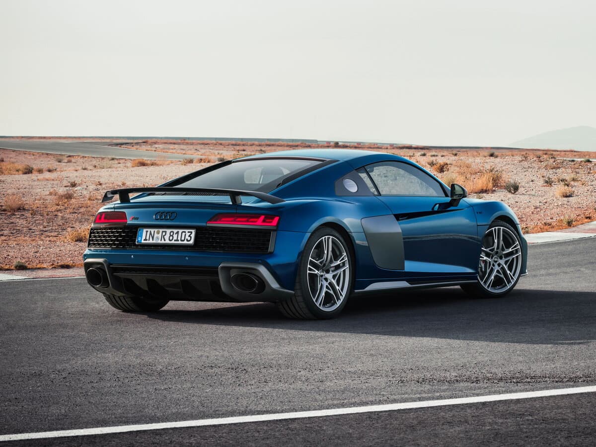 Audi R8 II (4S) Restayling — 3/4 arxadan