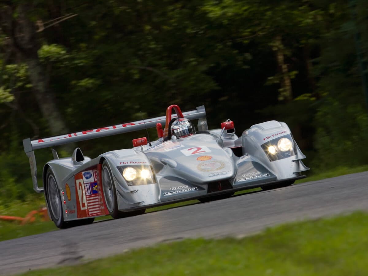 Audi R8 LMP I — Salon, arxadan