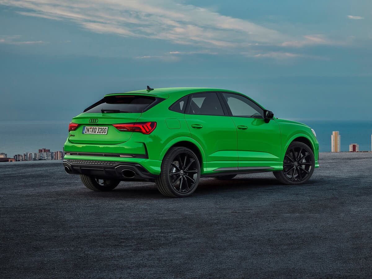 Audi RS Q3 Sportback I (F3) — 3/4 arxadan