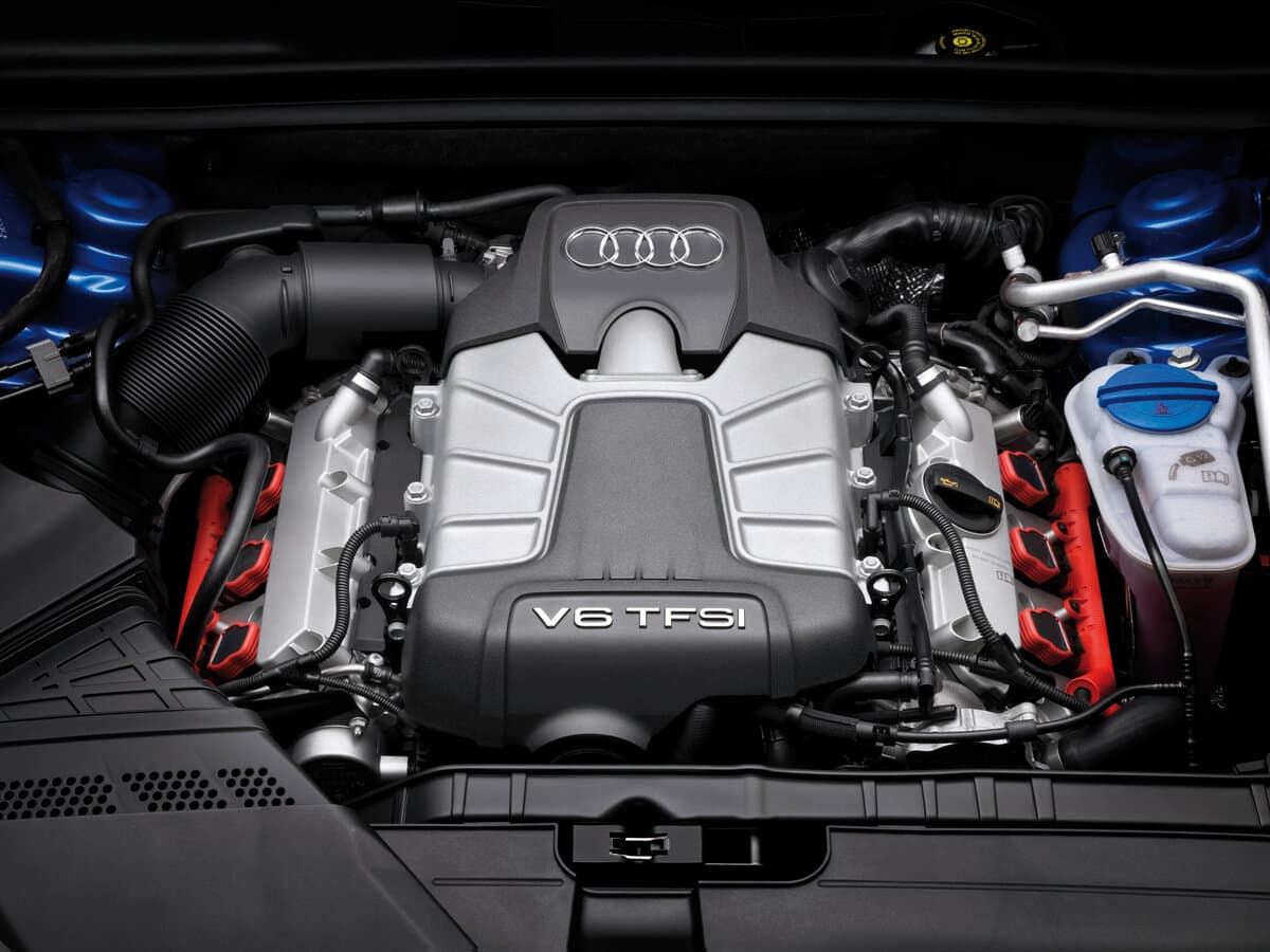 Audi S5 I (8T) — Salon, öndən