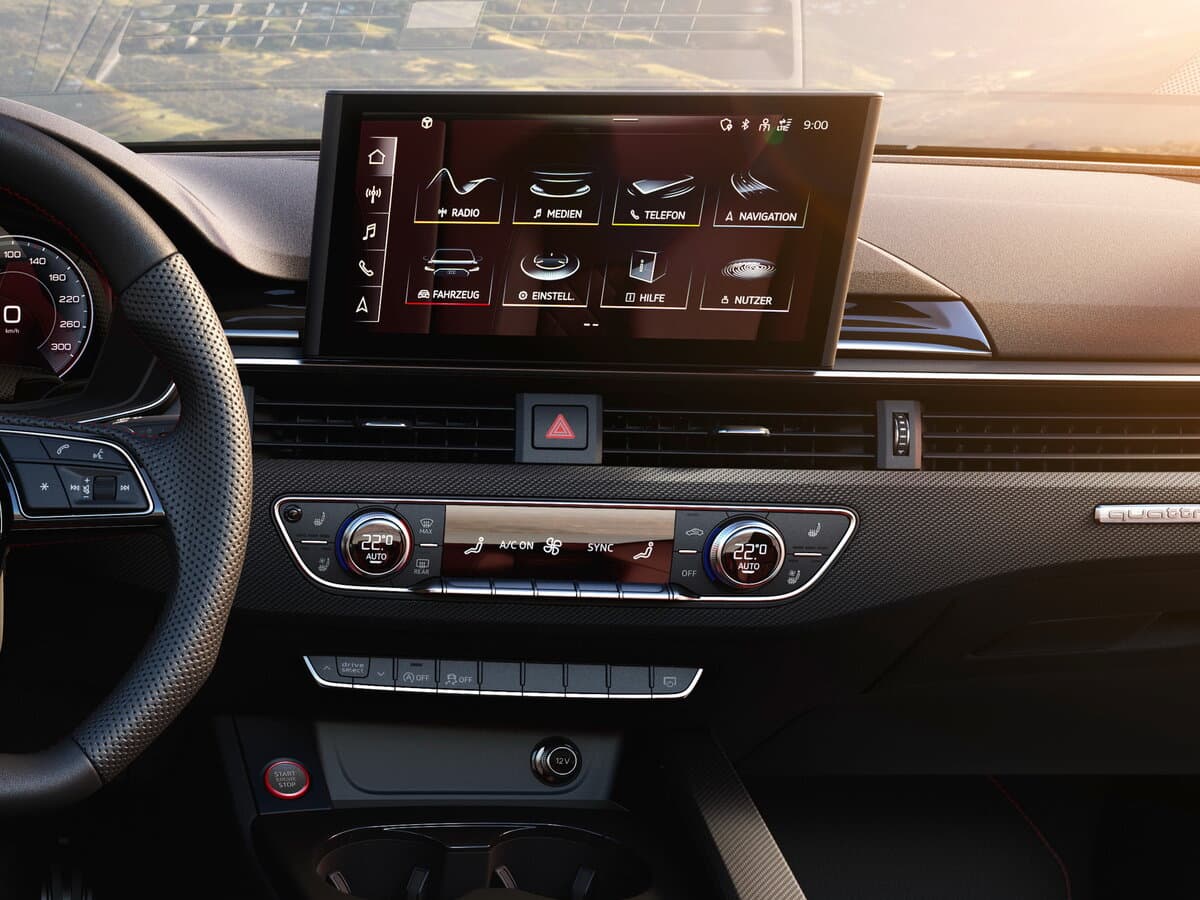 Audi S5 II (F5) Restayling — Salon, öndən