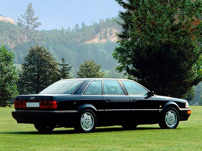 Audi V8 1988 – 1994 — 3/4 arxadan