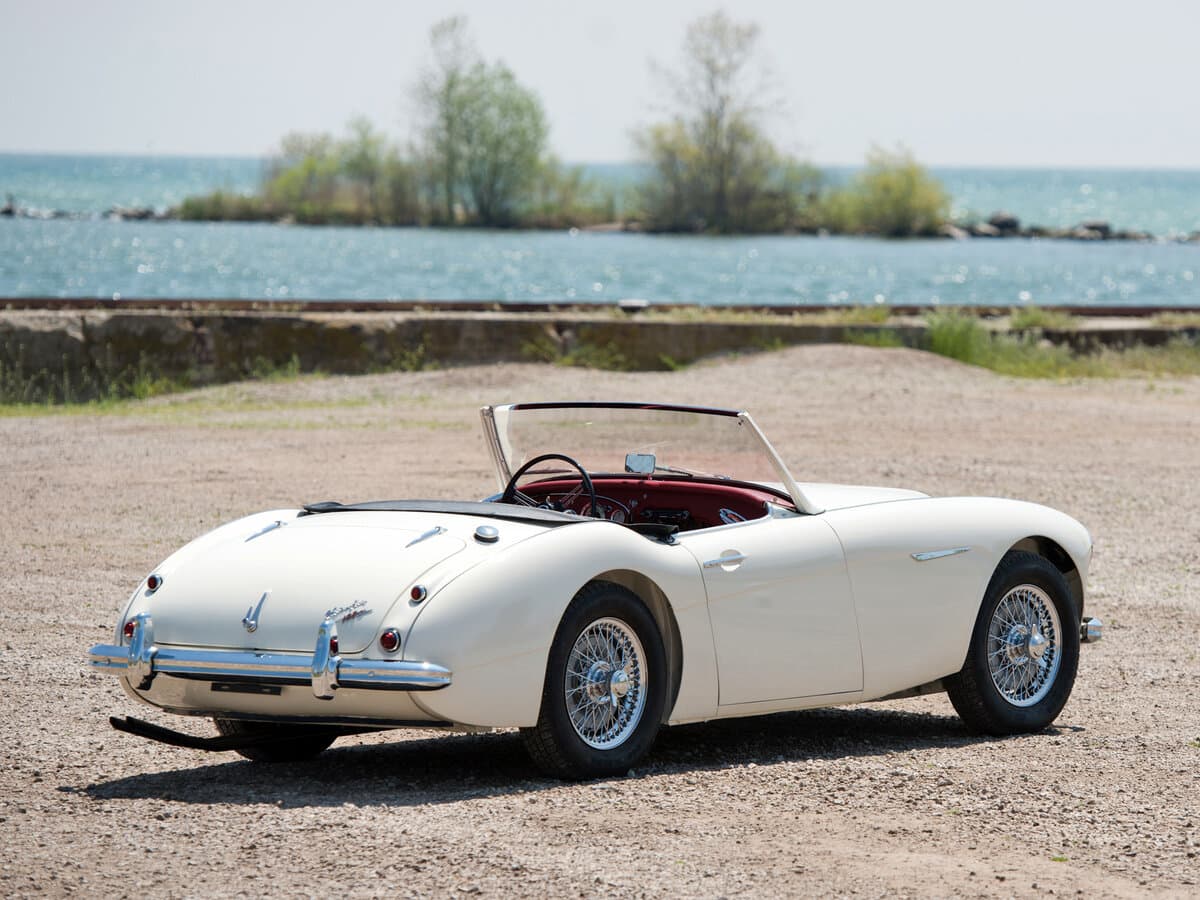 Austin Healey 100 100 (BN4/BN6) — 3/4 arxadan