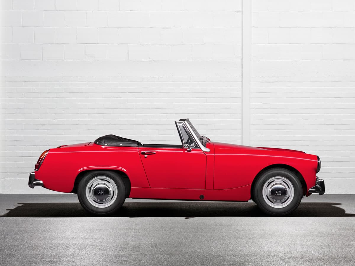 Austin Sprite IV — yandan görünüş