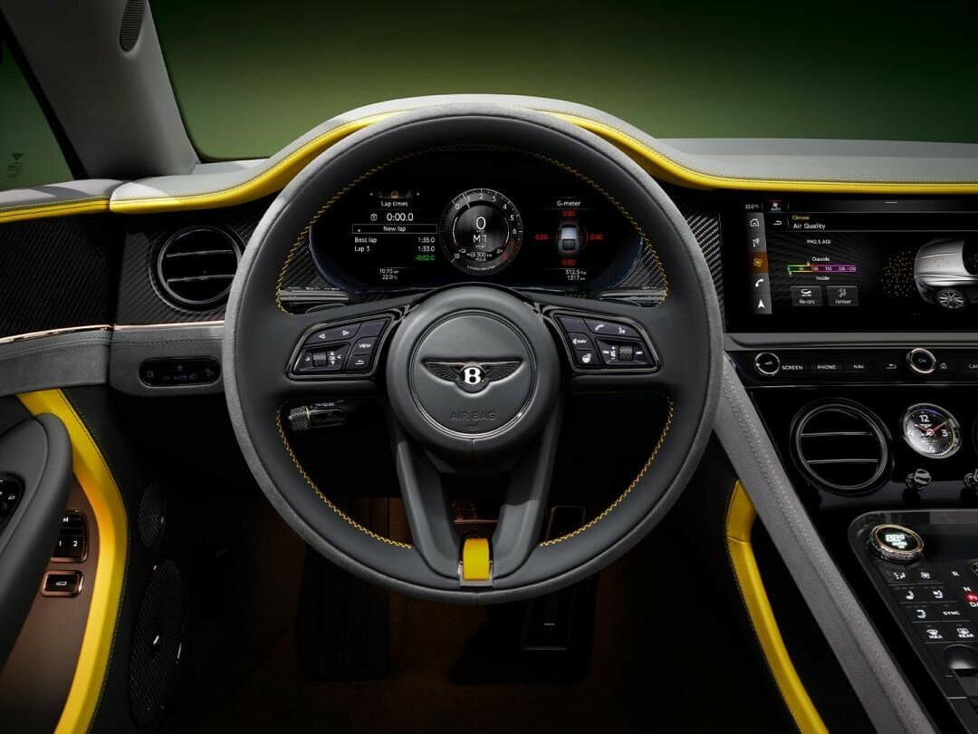 Bentley Continental GT IV — Sükan