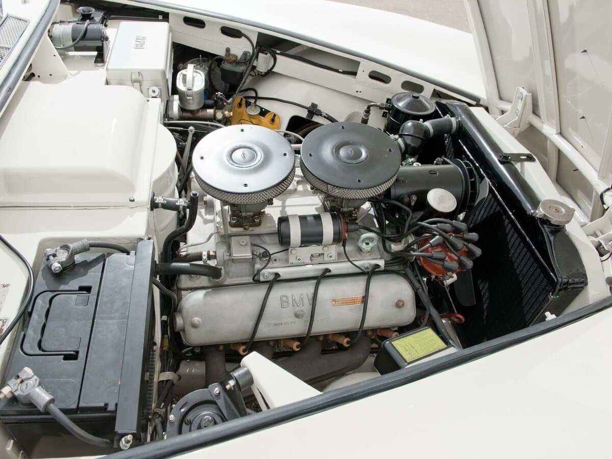 BMW 503 1956 – 1959 — Salon, öndən