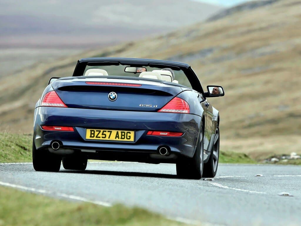 BMW 6 seriyası II (E63/E64) — Arxadan