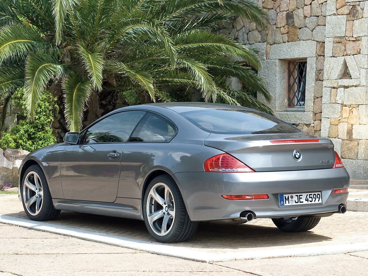 BMW 6 seriyası II (E63/E64) Restayling — 3/4 arxadan