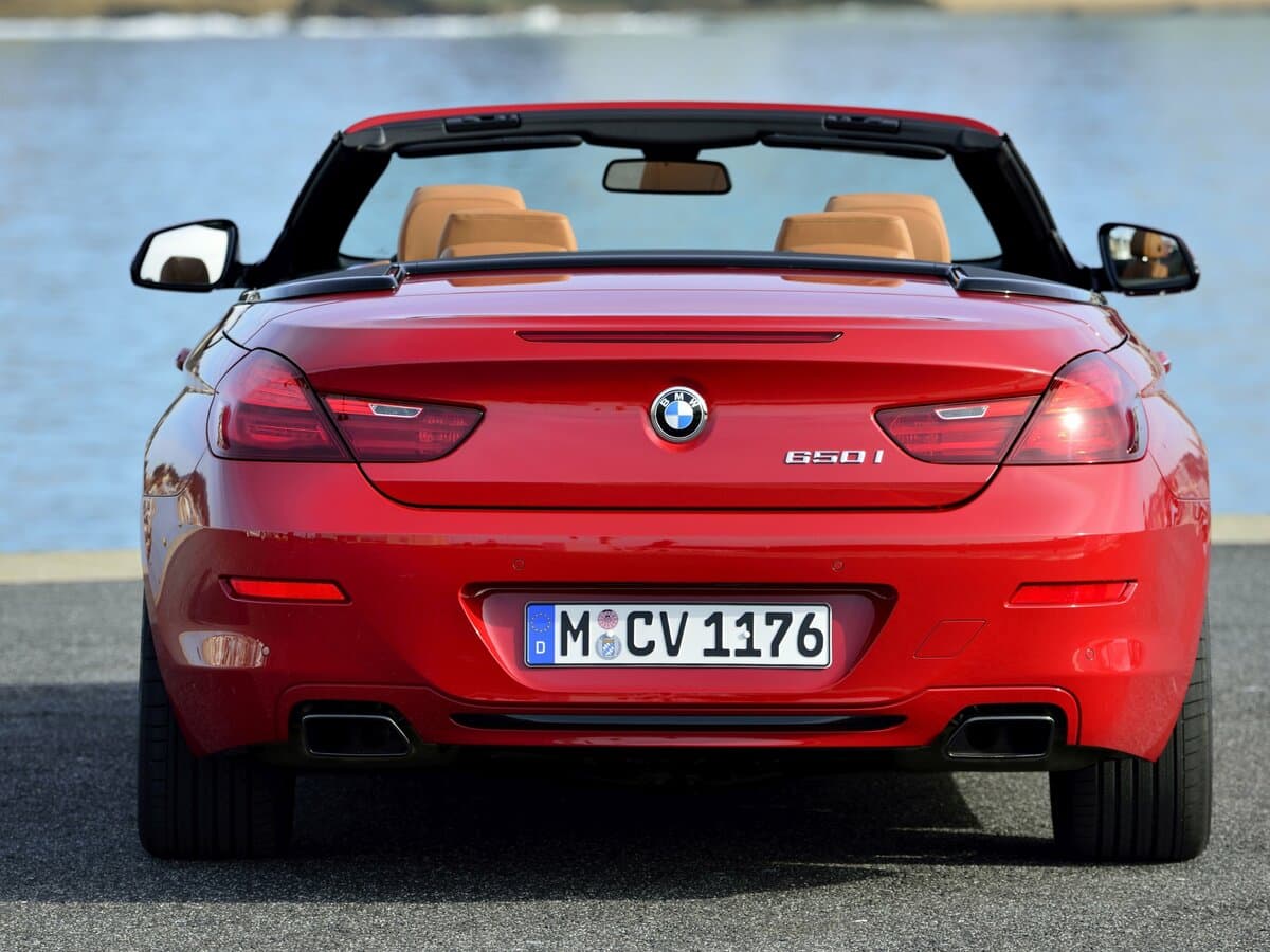 BMW 6 seriyası III (F06/F13/F12) Restayling — Arxadan