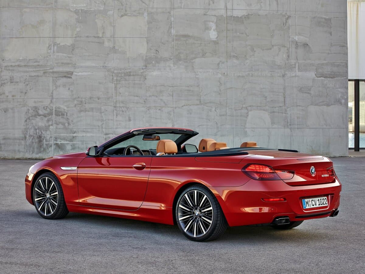 BMW 6 seriyası III (F06/F13/F12) Restayling — 3/4 arxadan