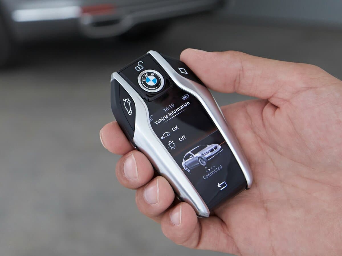 BMW 7 seriyası VI (G11/G12) — Salon, arxadan
