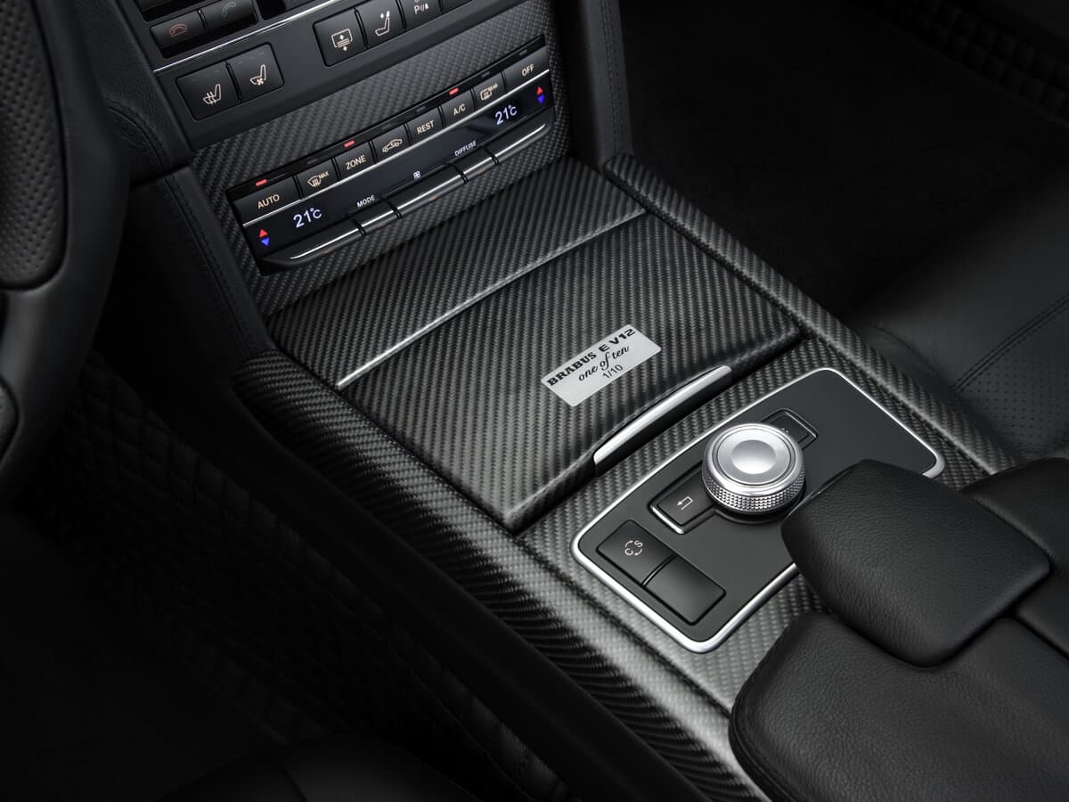 Brabus E V12 W212, C207, A207 — Salon, öndən