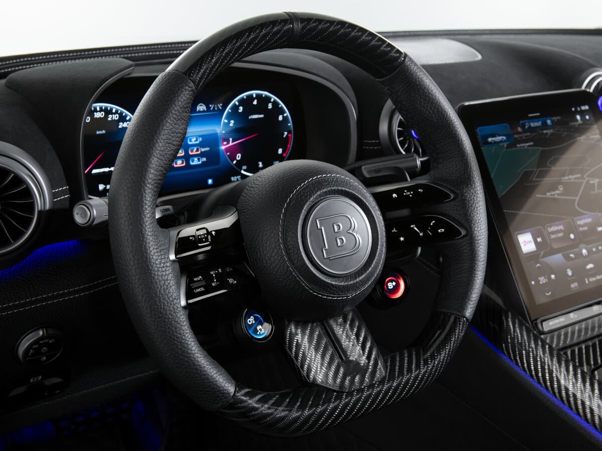Brabus Rocket GTS 2024 – indiyədək — Sükan
