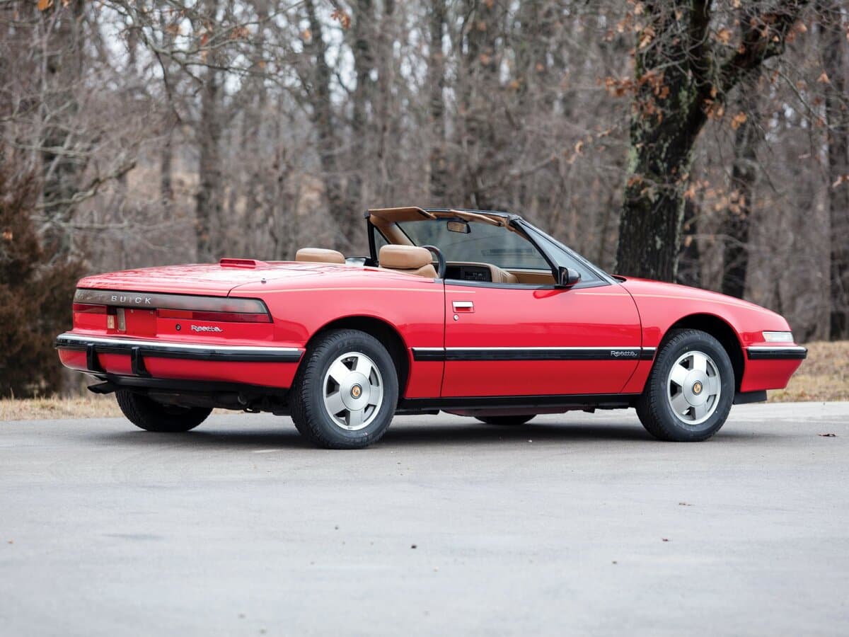Buick Reatta 1988 – 1991 — 3/4 arxadan