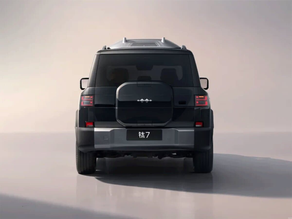 BYD FangChengBao Titanium 7 2025 – indiyədək — Arxadan