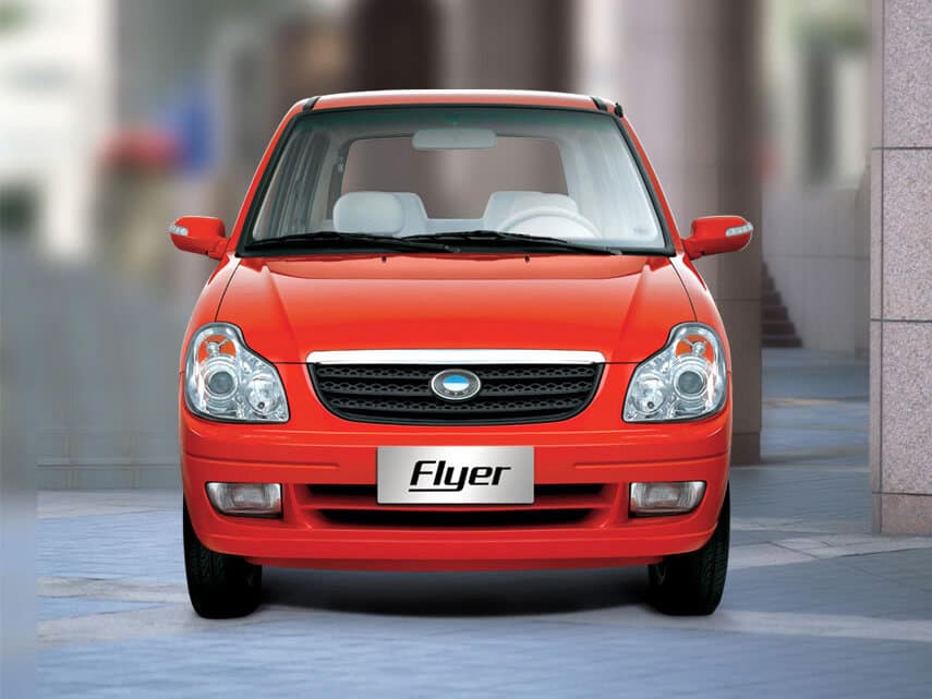 BYD Flyer 2005 – 2008 — Öndən