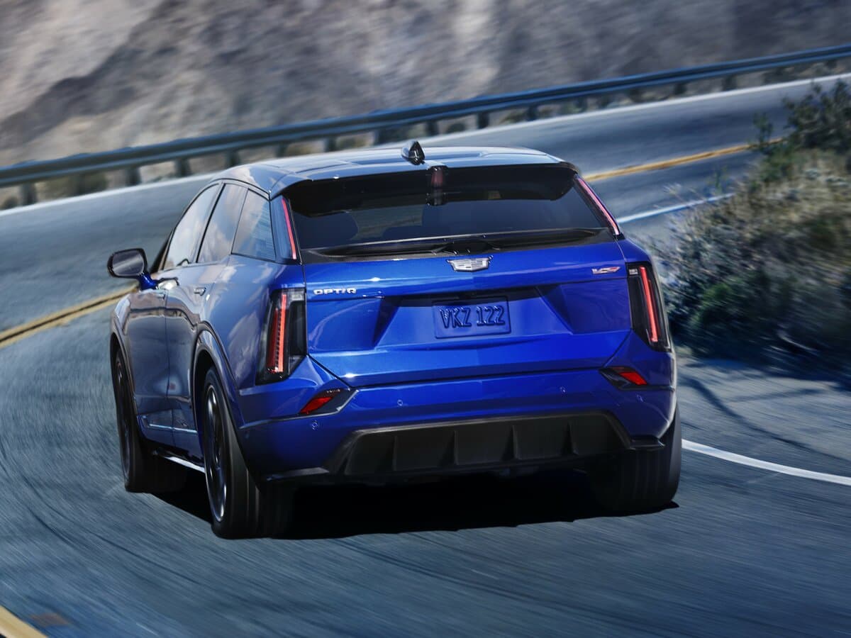 Cadillac Optiq-V 2025 – indiyədək — Arxadan