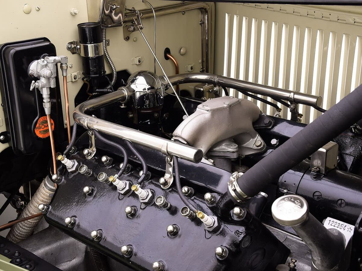 Cadillac Series 314 1925 – 1927 — Salon, öndən