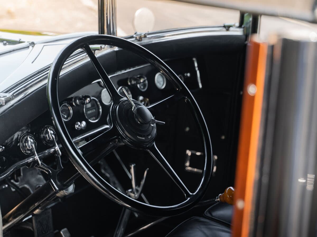 Cadillac Series 341 1927 – 1929 — Sükan