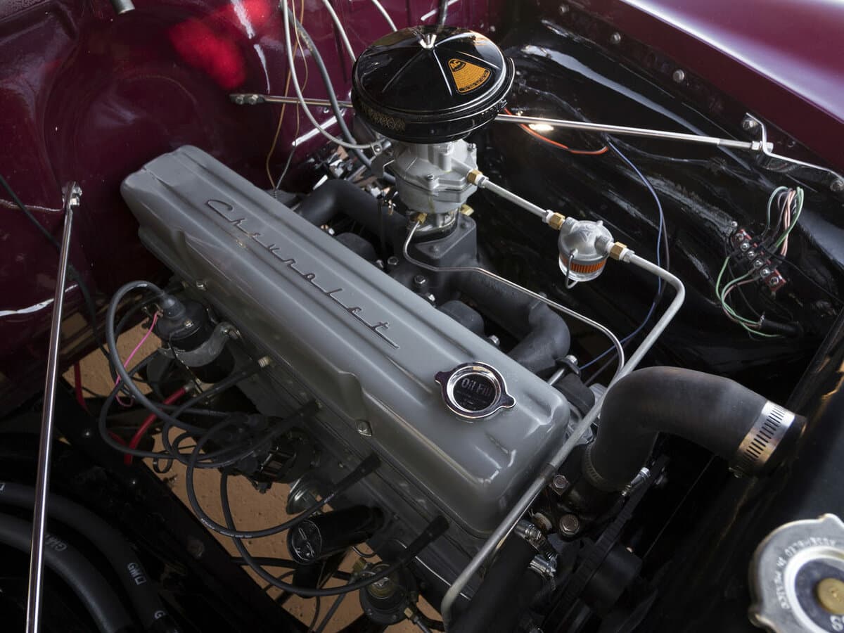 Chevrolet 3000-Series 1947 – 1955 — Salon, öndən