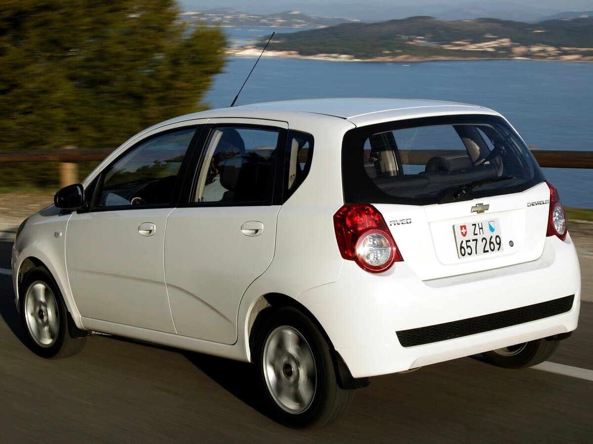 Chevrolet Aveo I Restayling — 3/4 arxadan