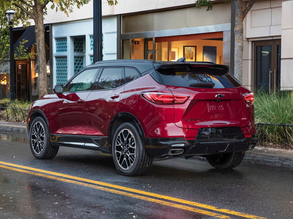 Chevrolet Blazer III Restayling — 3/4 arxadan