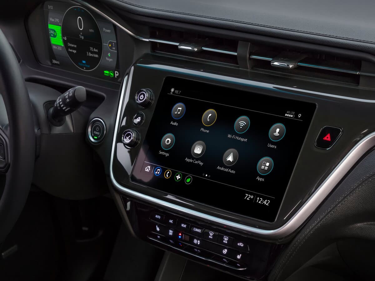 Chevrolet Bolt I Restayling — Salon, öndən