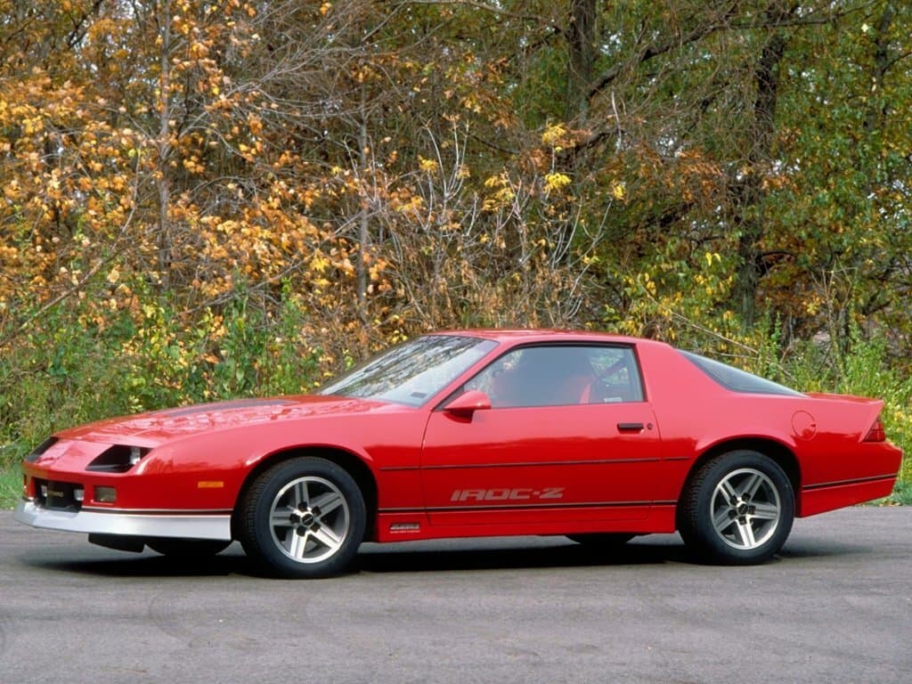 Chevrolet Camaro III Restayling — Yandan