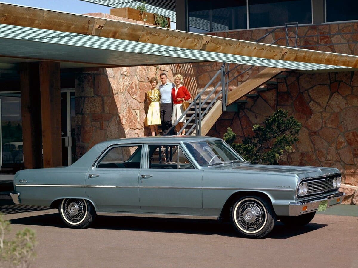 Chevrolet Chevelle I — yandan görünüş