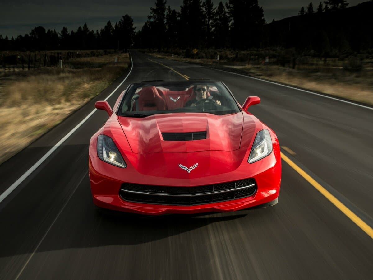 Chevrolet Corvette C7 — Öndən