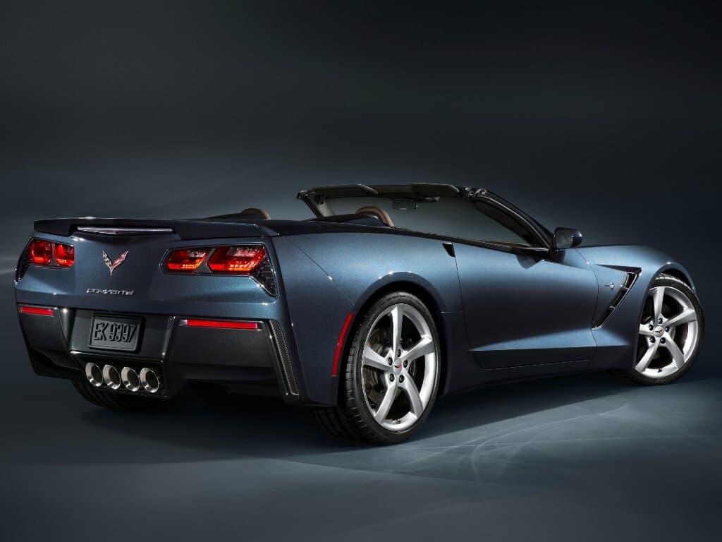 Chevrolet Corvette C7 — 3/4 arxadan